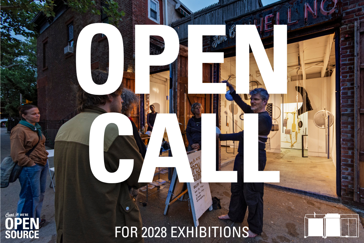 Open Source Gallery — Open Call for 2028 Exhibitions, Brooklyn (W.A.G.E. Fees)